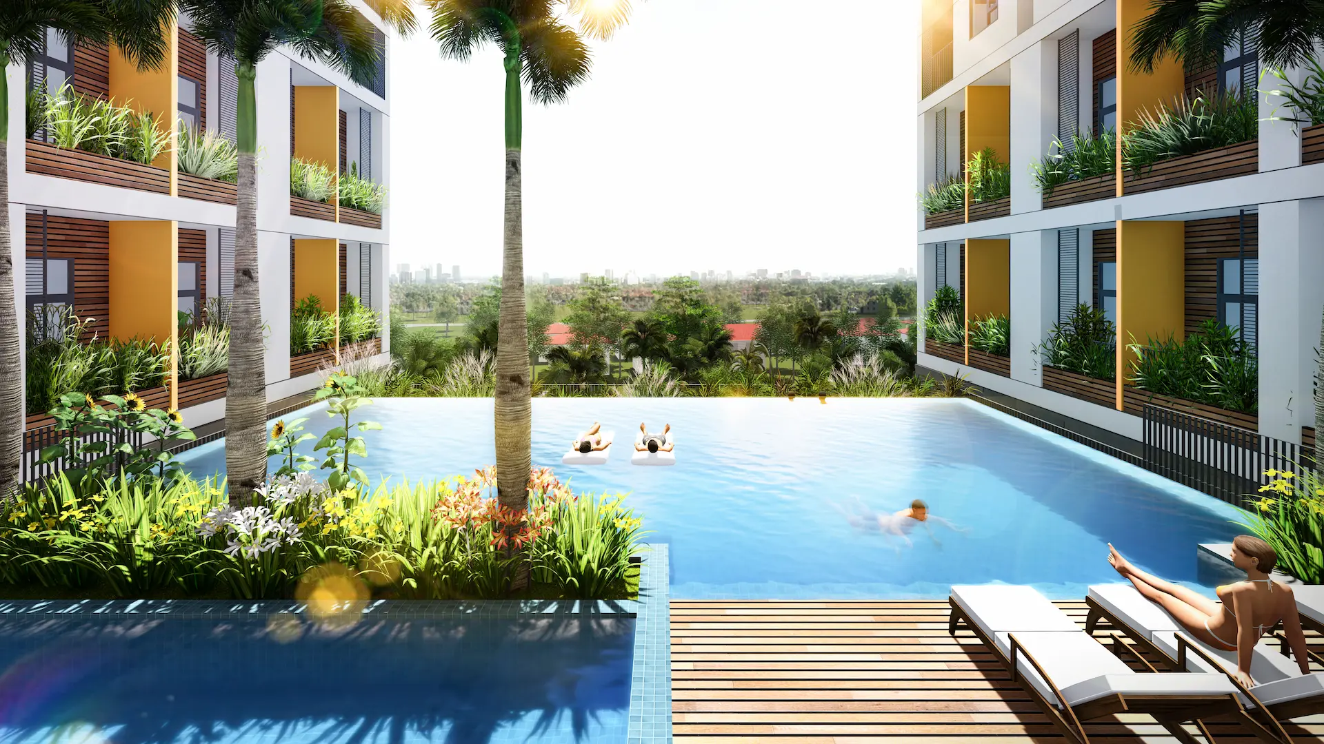 Prosper Phố Đông View Hồ Bơi Thấp